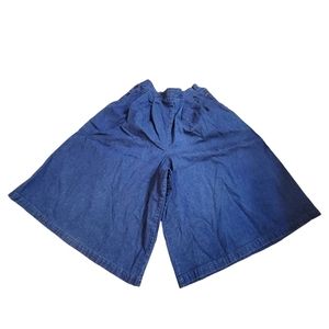 Vintage denim Mustang culottes